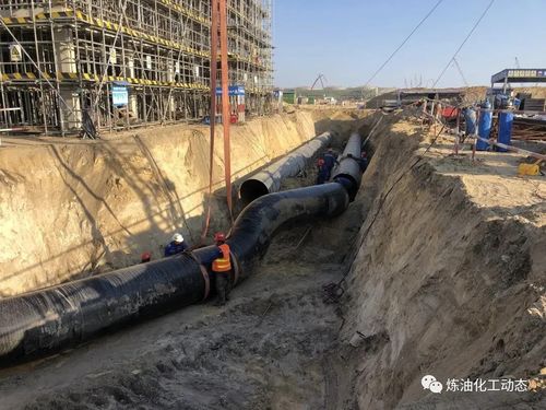 广东石化五联合项目全力以赴冲刺地管施工